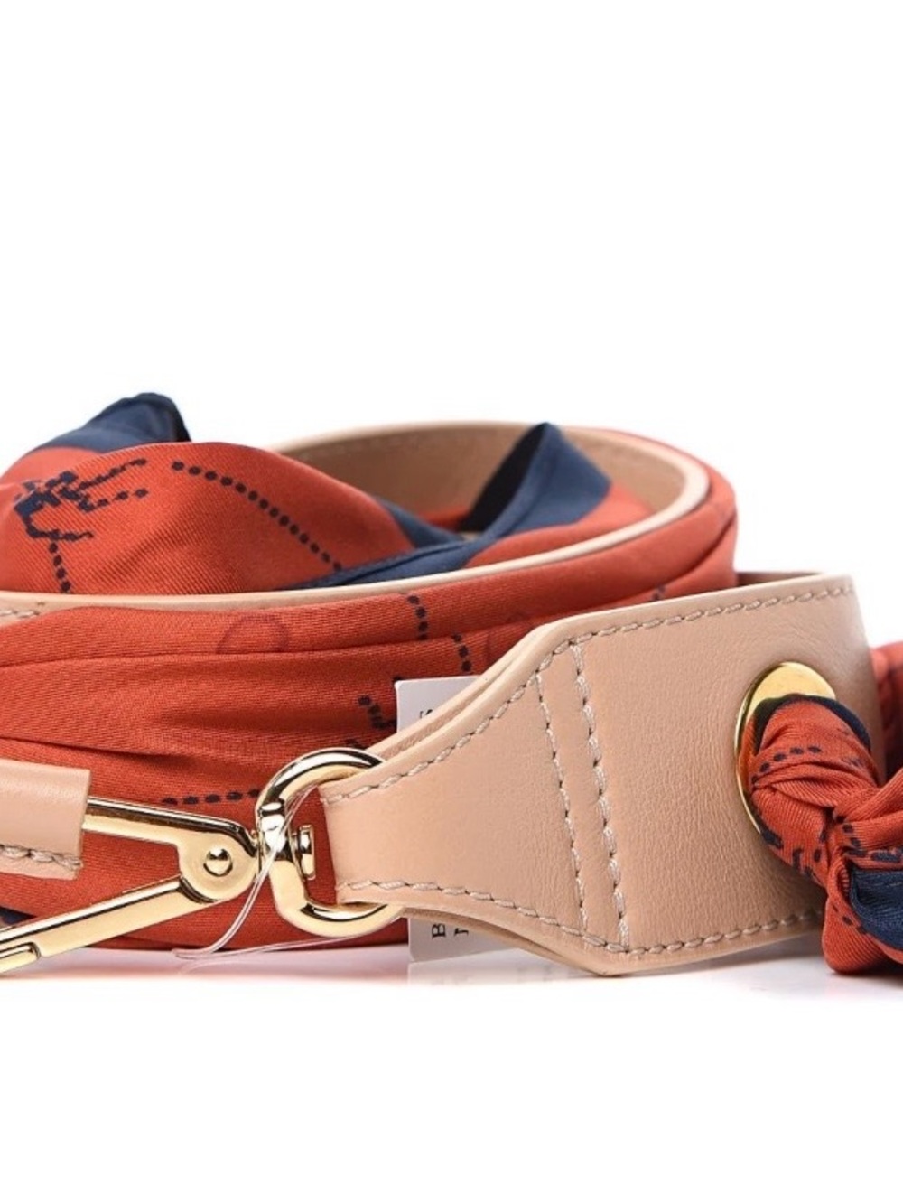 Chloé RARE Calfskin Silk Scarf bag strap - Picture 5 of 9